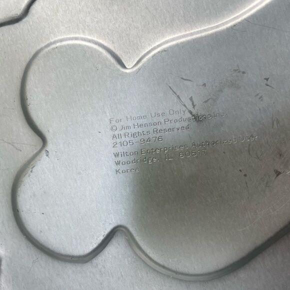 Sesame Street Muppets Happy Birthday Big Bird Cake Pan - Wilton 1988 - Picture 3 of 3